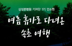 삼성본병원 기자단 안소현 : 여름 휴가로 다녀온 